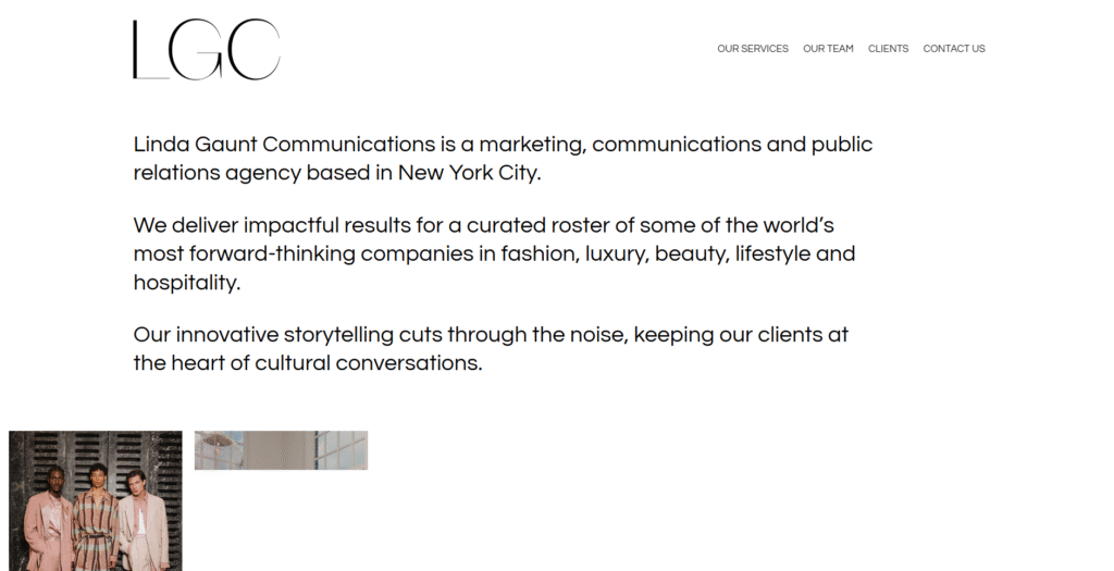 Screenshot 2025 08 16 212033 PR firms for stylists of luxury editorials