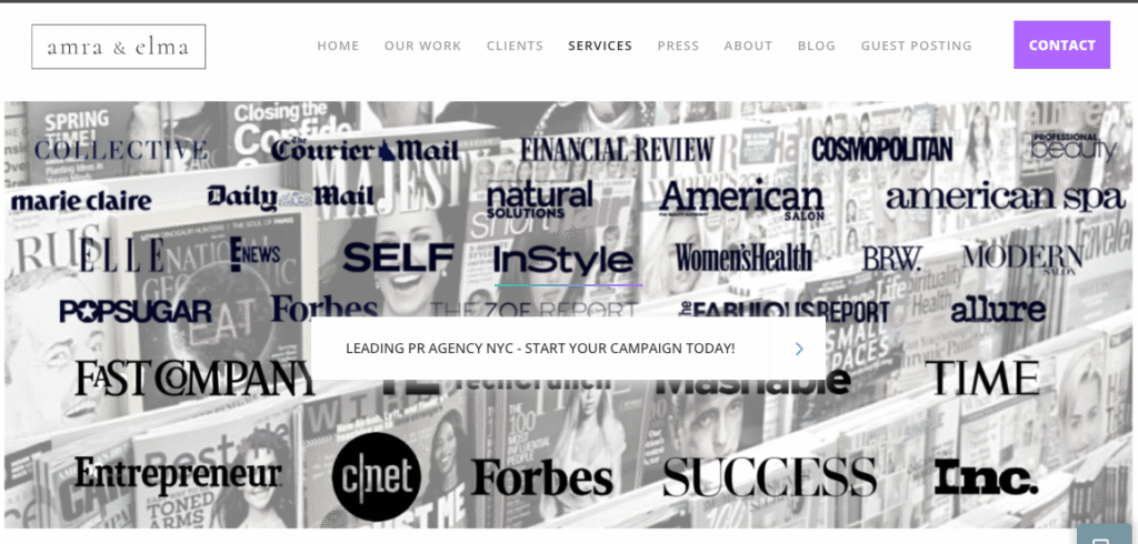amra 1 8 PR FIRMS WITH HARPER’S BAZAAR RELATIONSHIPS