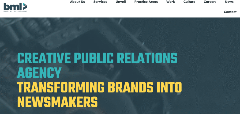 bml PR AGENCIES WITH CELEBRITY PLACEMENT GUARANTEES