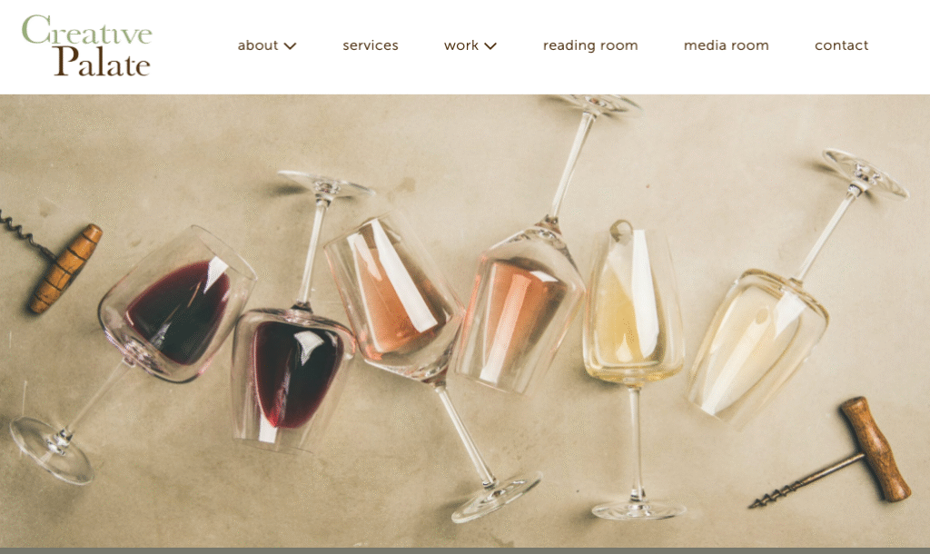 creative palate PR FIRMS FOR CHAMPAGNE AND WINE LABELS