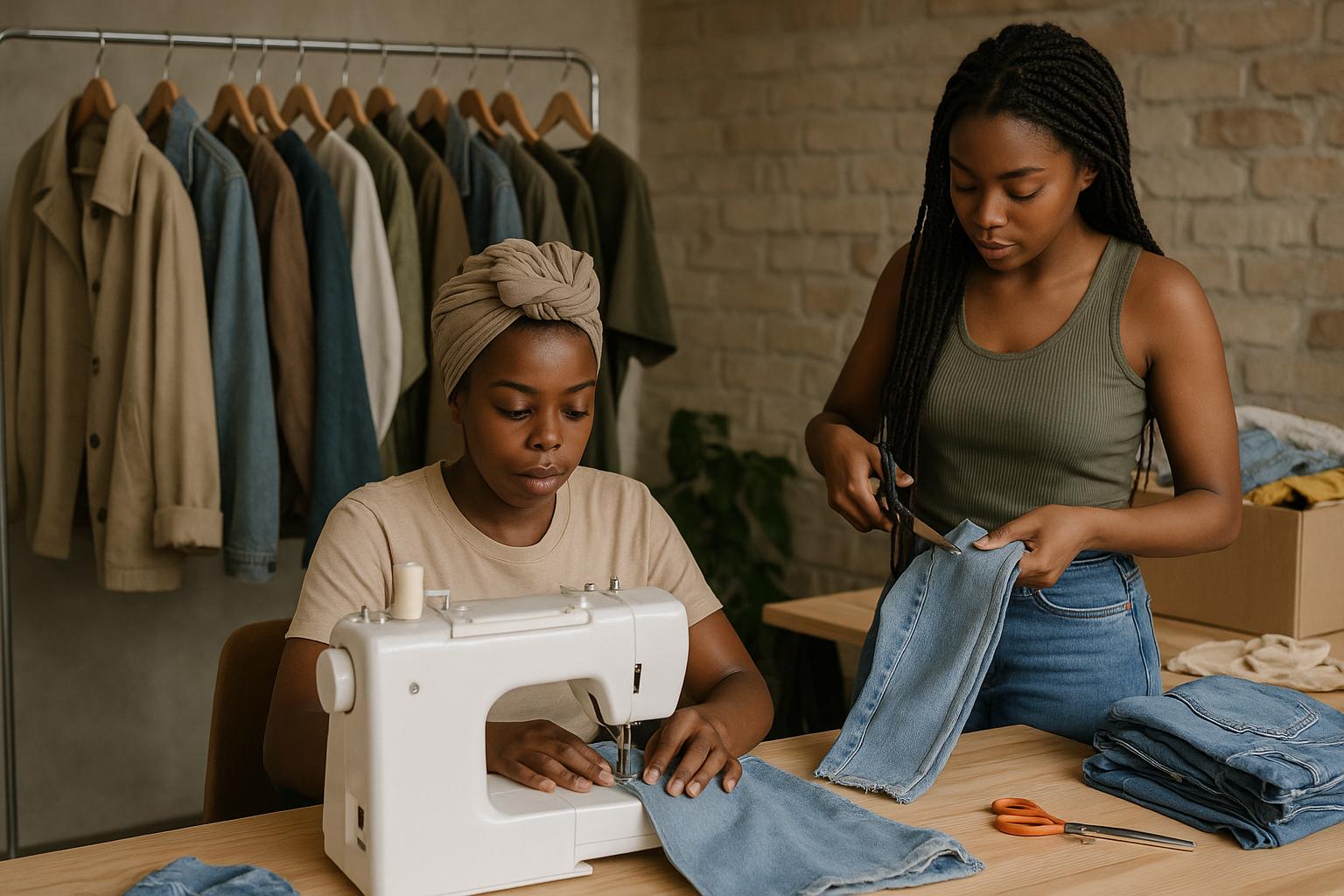 fashion creators with thrift flip content