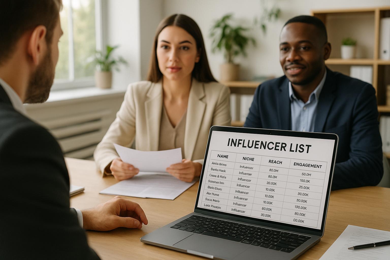 PR agencies with high-conversion influencer lists