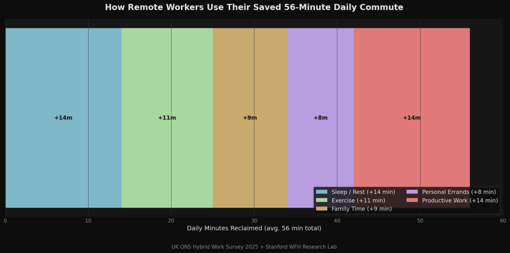 graph3 time savings BEST REMOTE WORK STATISTICS