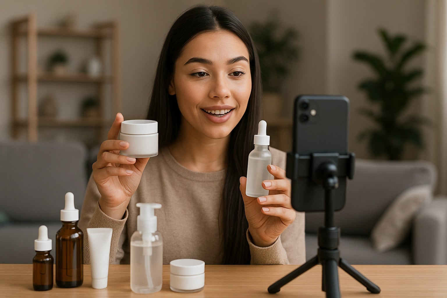 how influencers impact skincare purchases
