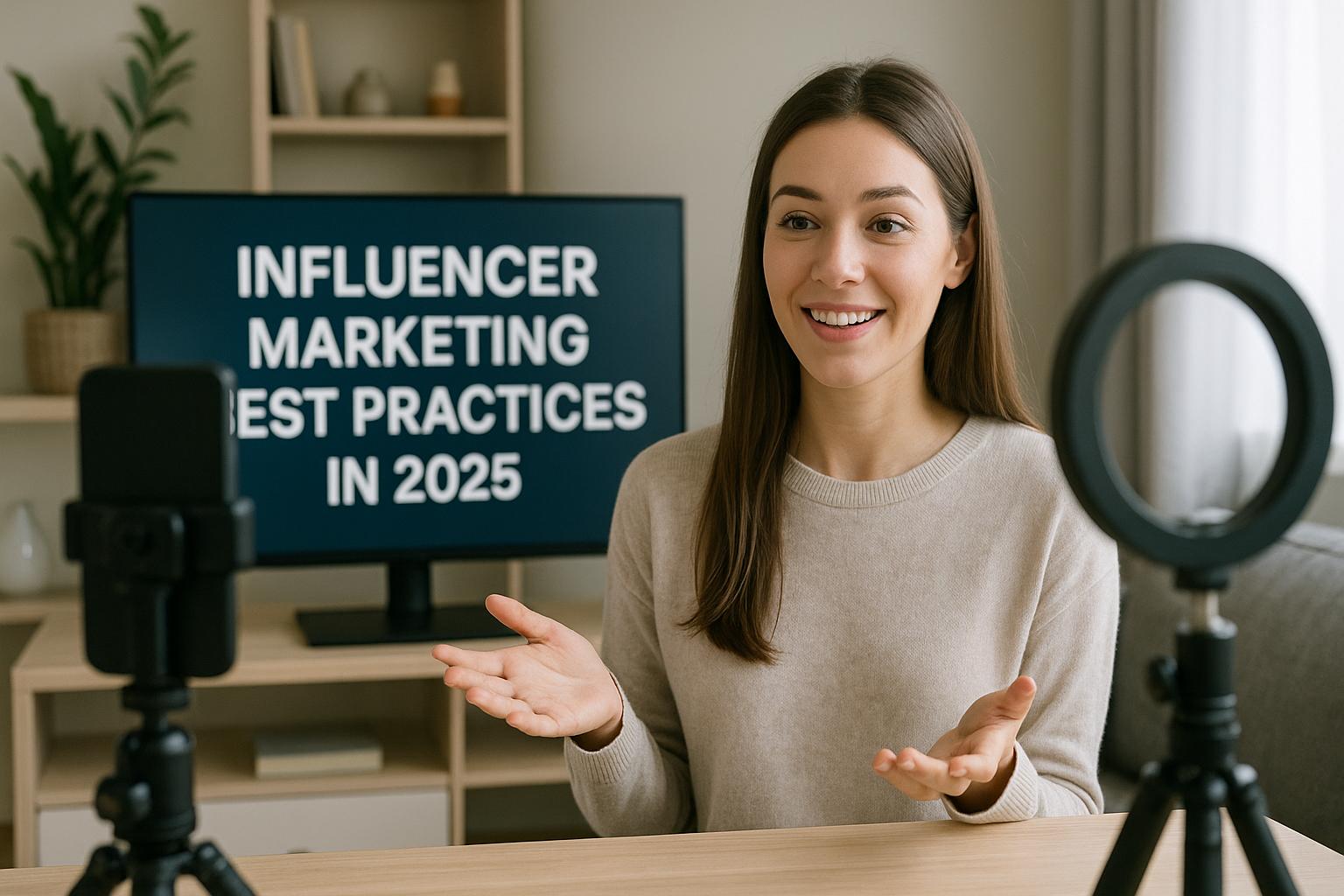 influencer marketing best practices in 2025