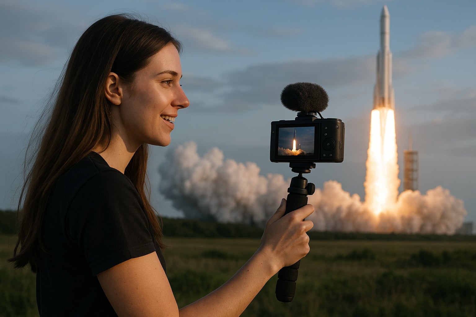 influencers who vlog full launch journeys