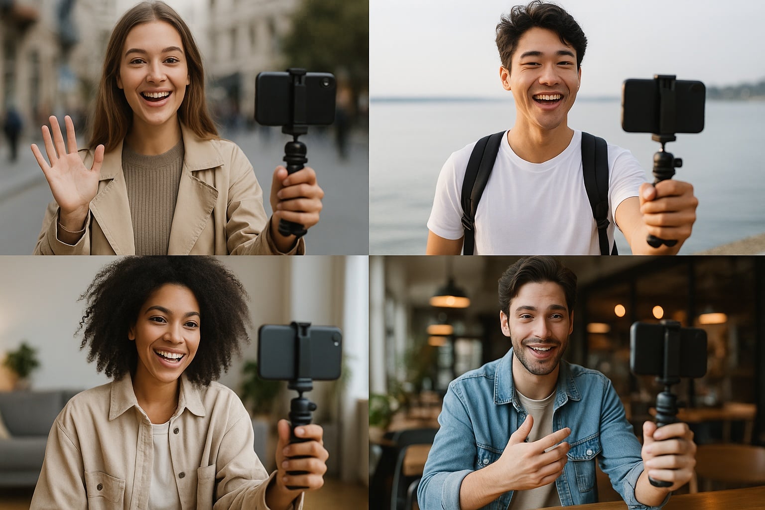influencers who mastered mini vlogs