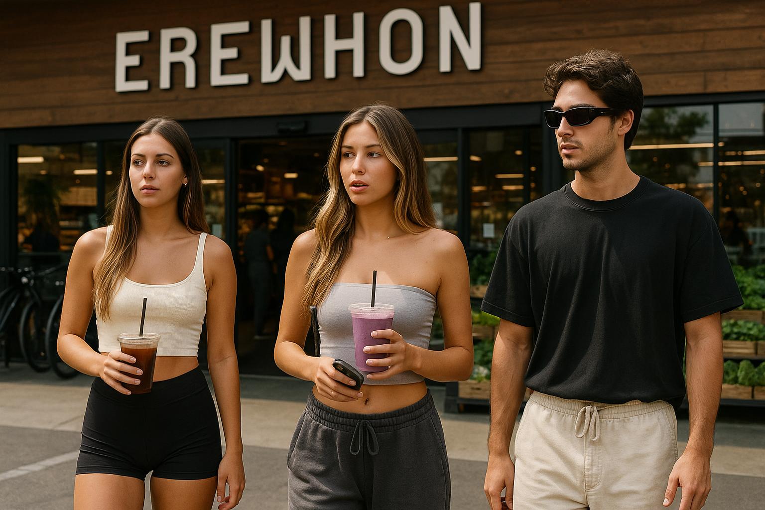 influencers spotted at Erewhon