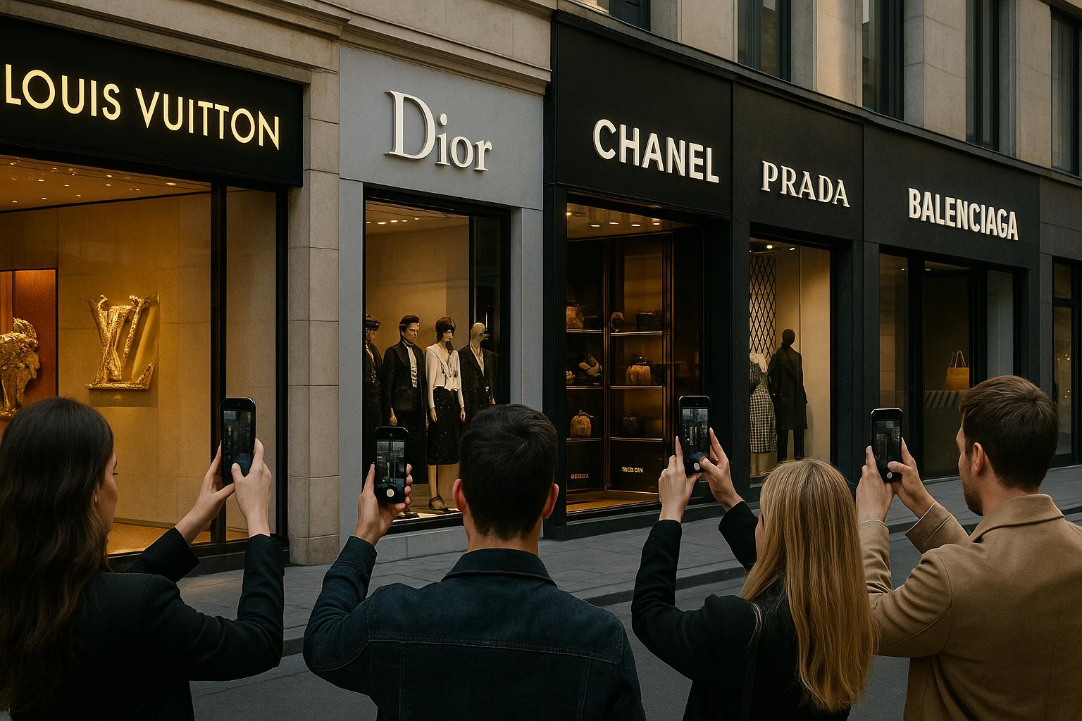 luxury brands with most influencer mentions