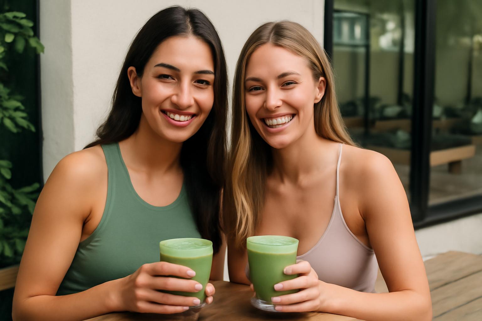 influencers known for matcha and Pilates content
