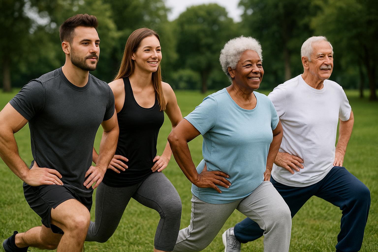 fitness influencers with senior-friendly exercises