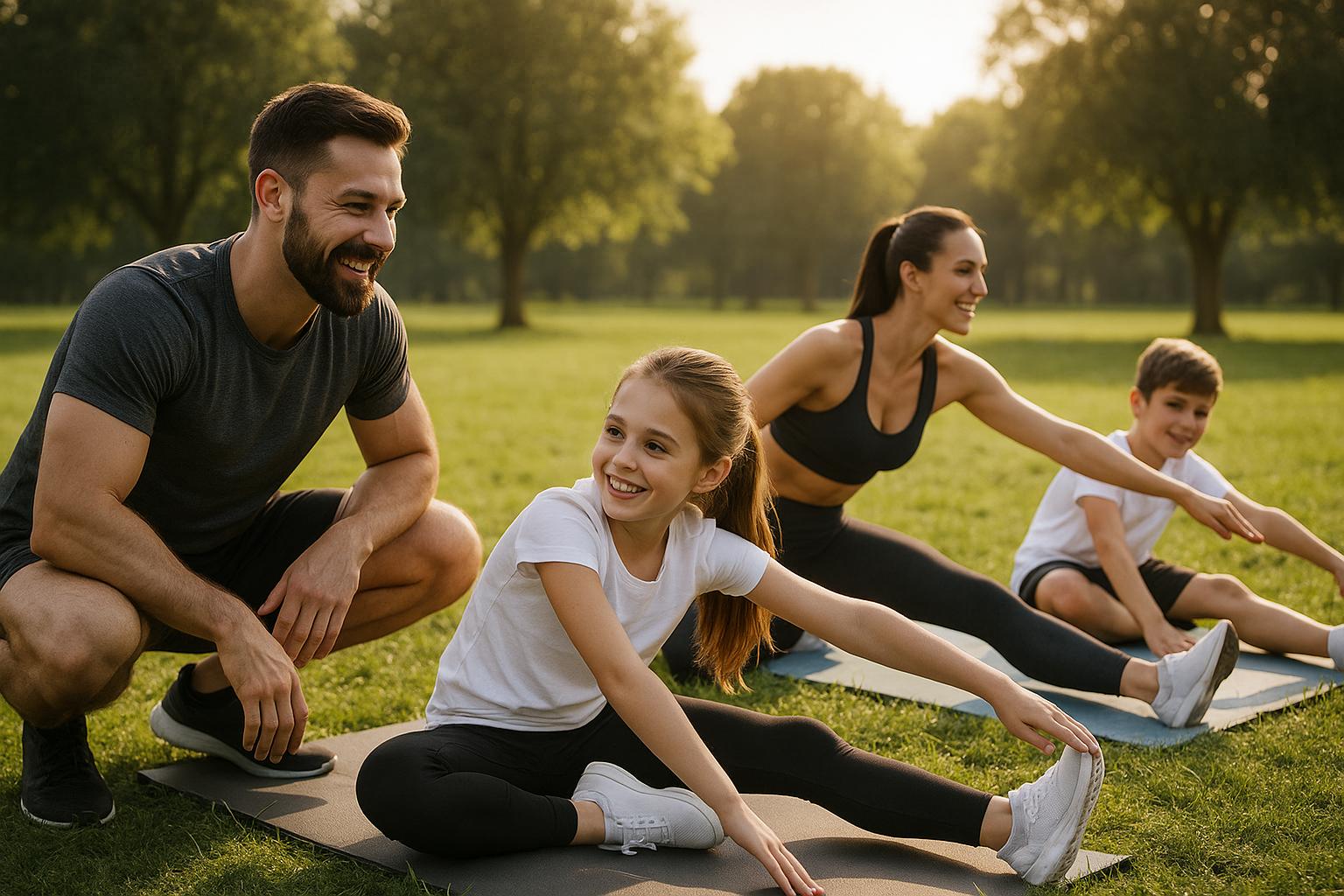 fitness influencers with family workout ideas