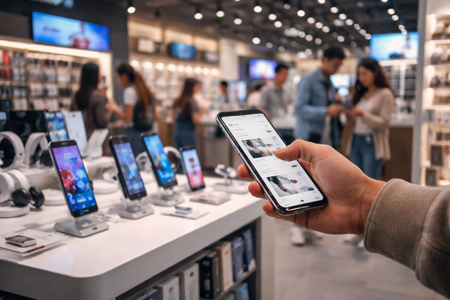 Mobile store marketing statistics