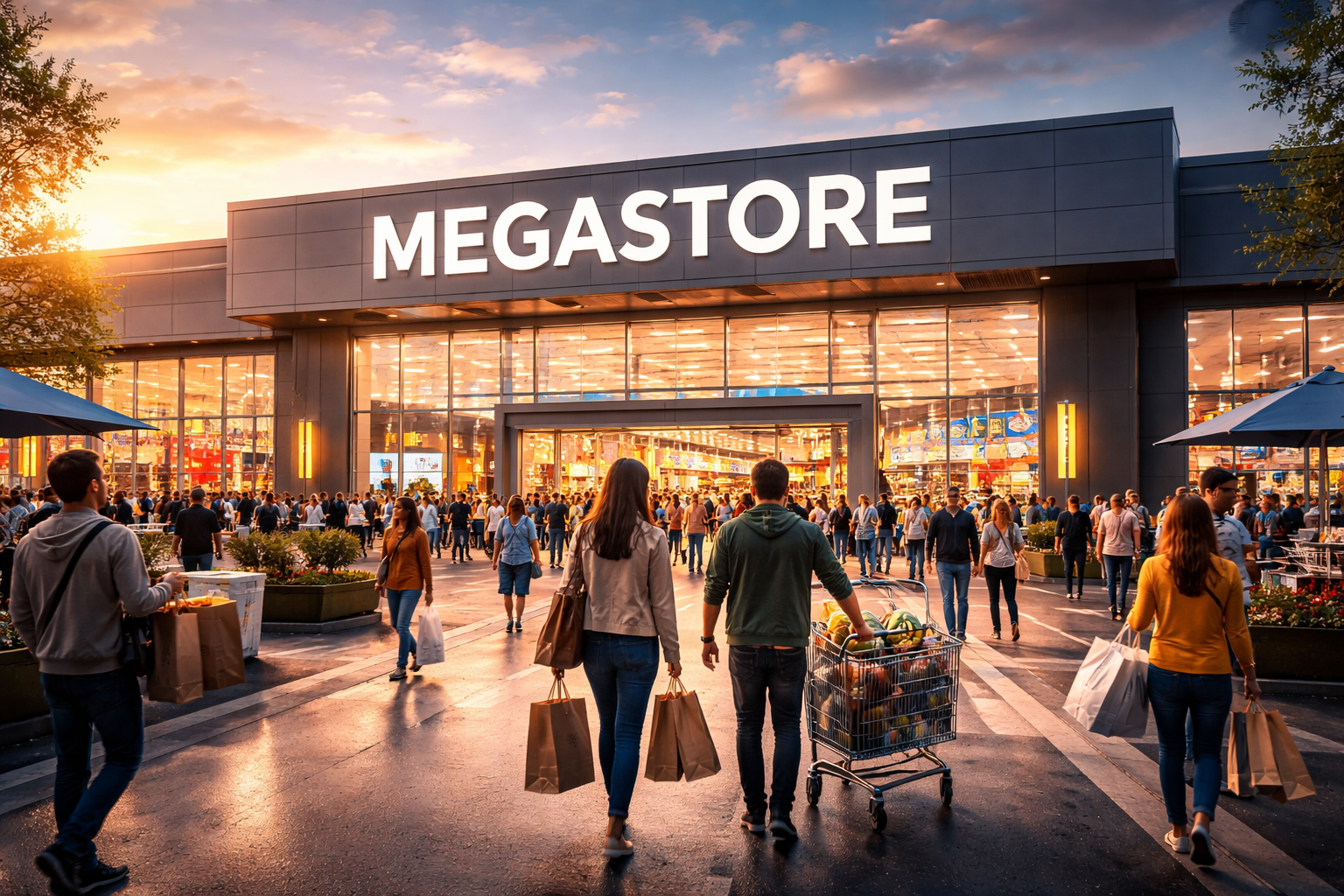 Megastore Marketing Statistics