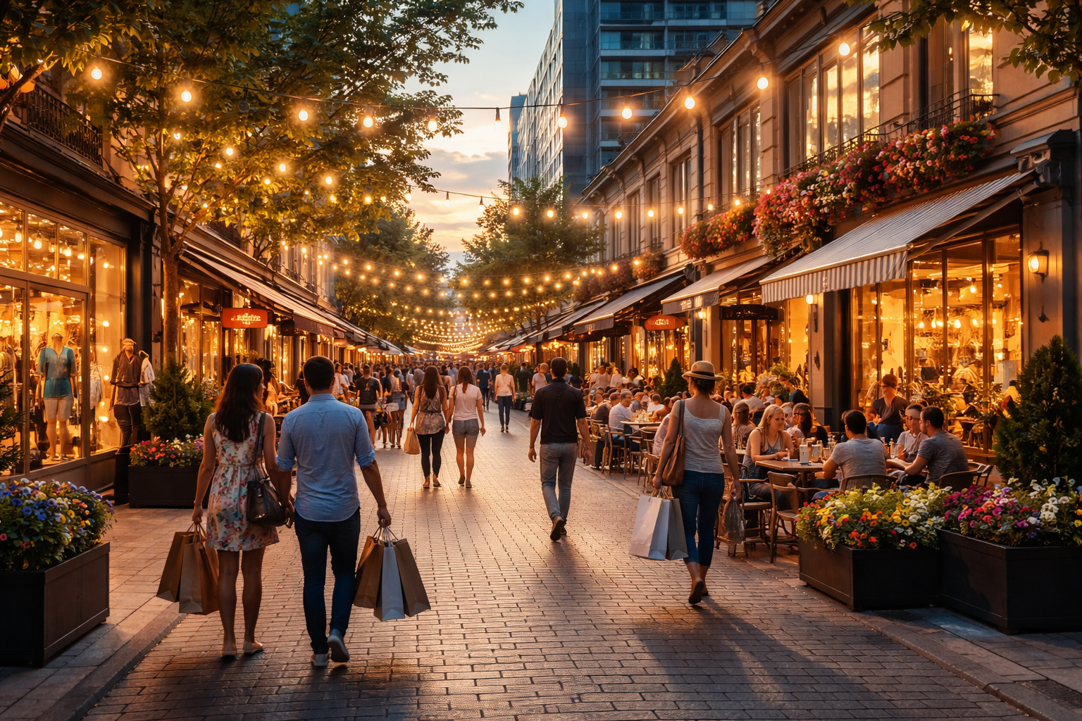 Shopping District Marketing Statistics