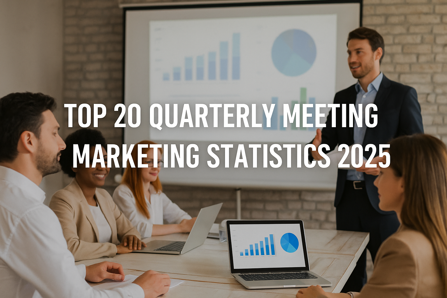 Quarterly meeting marketing statistics