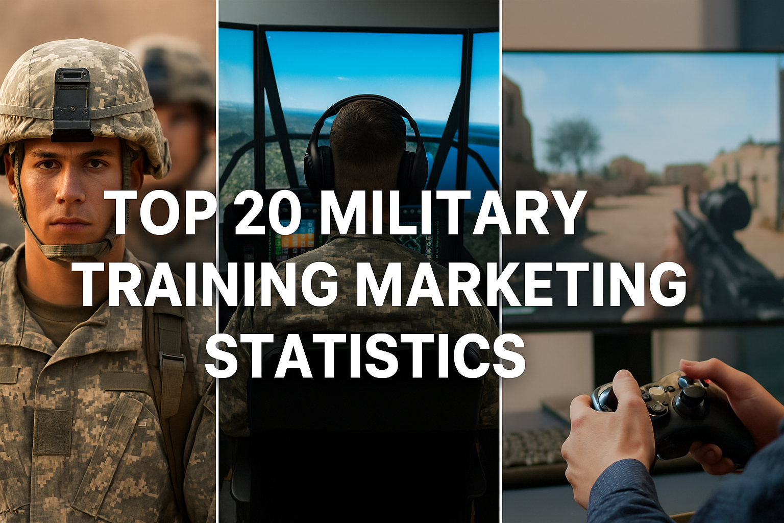 Military training marketing statistics