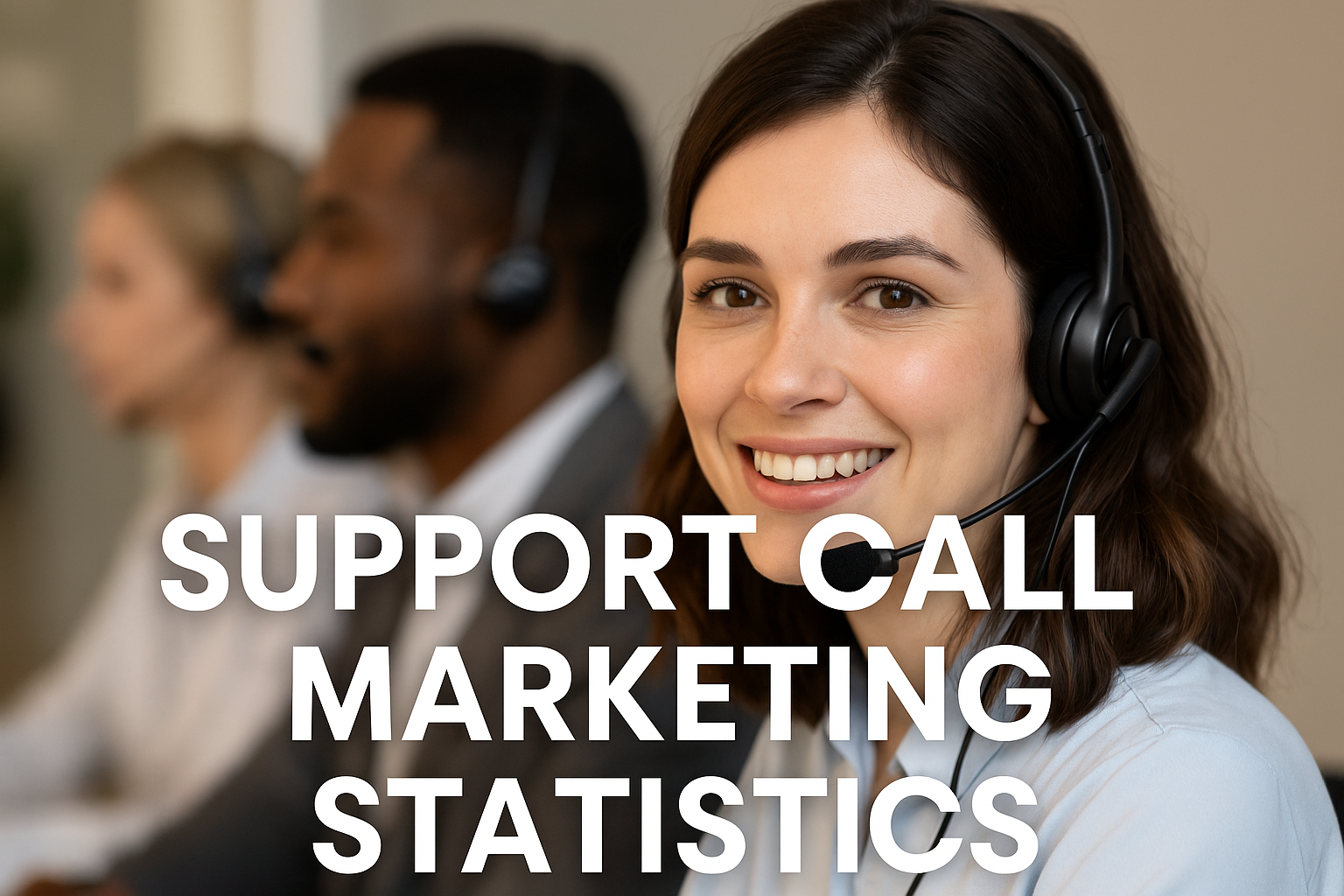 Support call marketing statistics