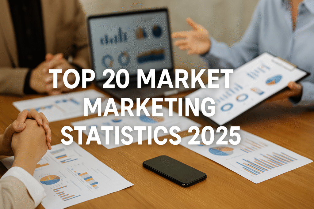 TOP 20 MARKET MARKETING STATISTICS 2025 | Amra And Elma LLC
