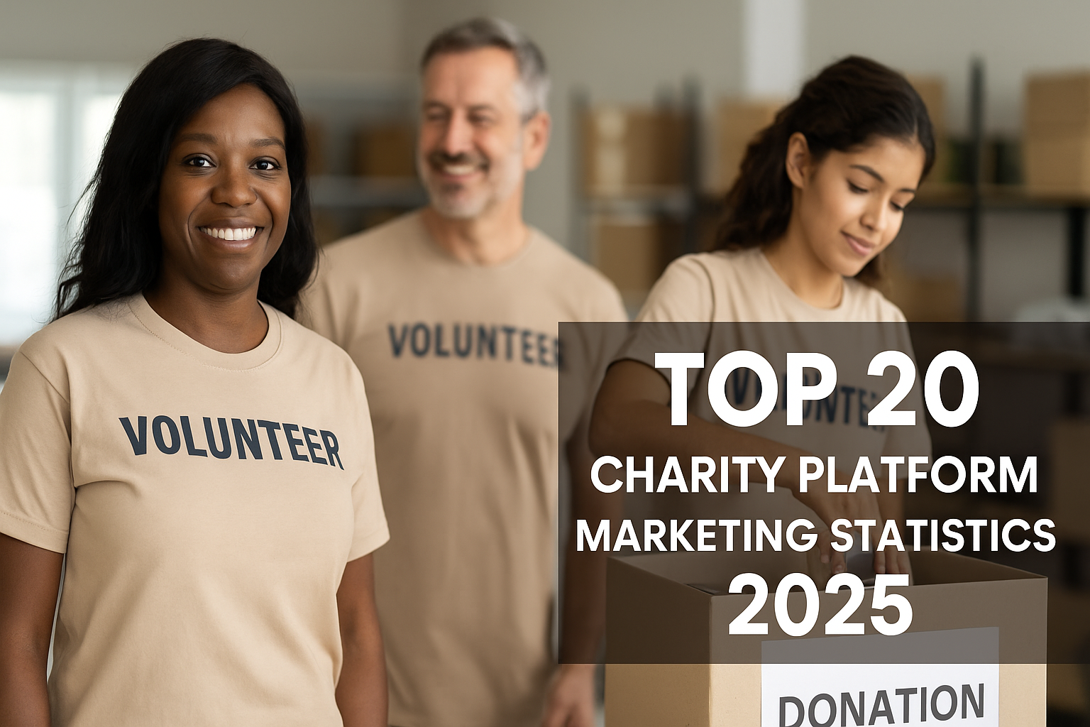 Charity Platform Marketing Statistics