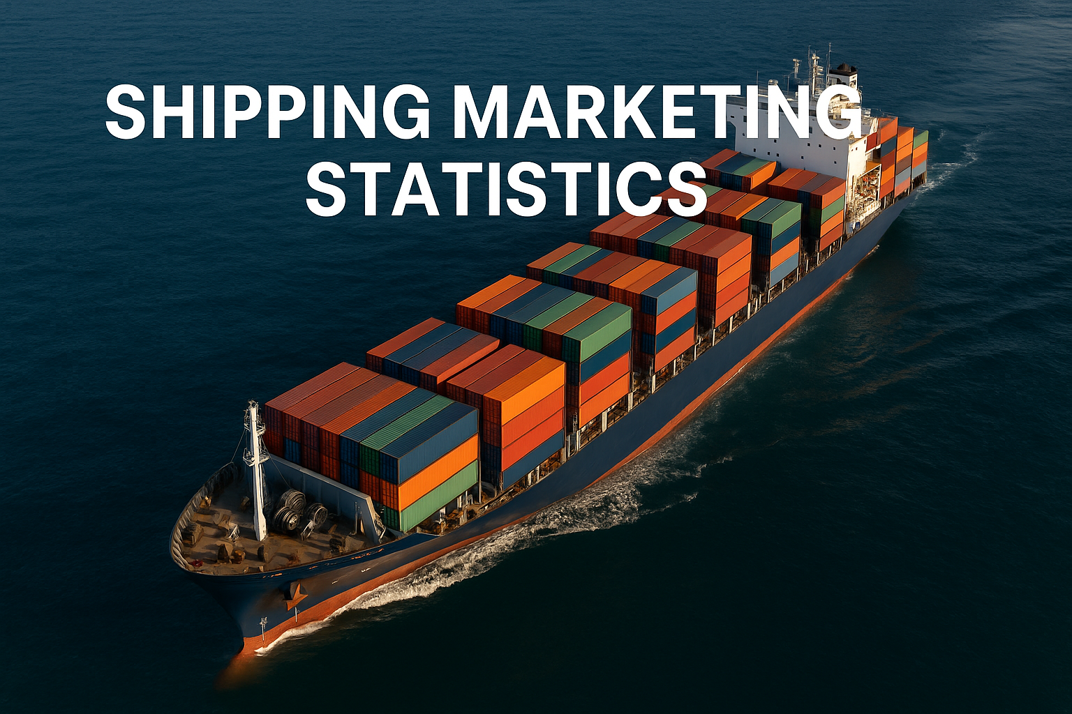 TOP 20 SHIPPING MARKETING STATISTICS 2025 | Amra And Elma LLC