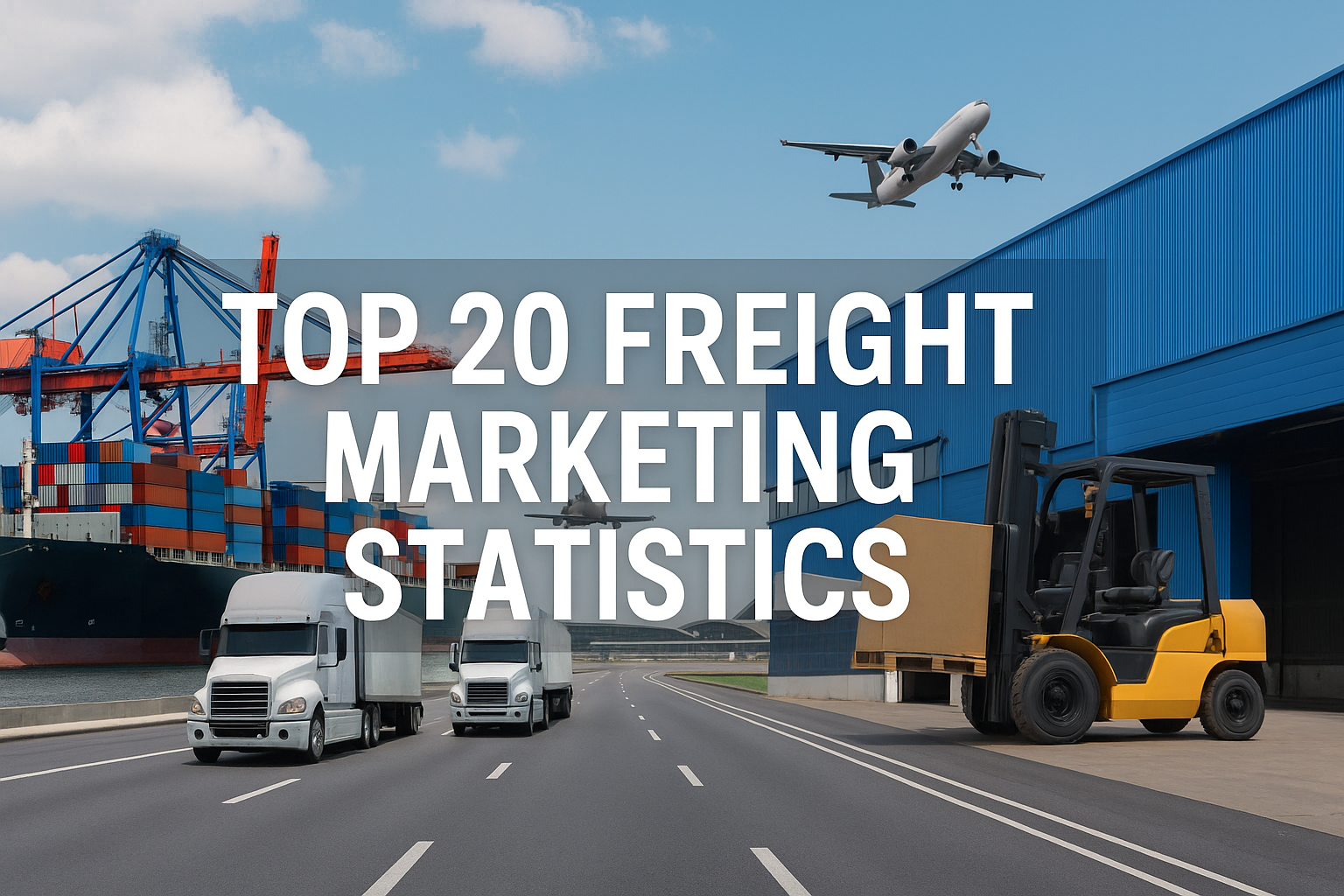 TOP 20 FREIGHT MARKETING STATISTICS 2025 | Amra And Elma LLC
