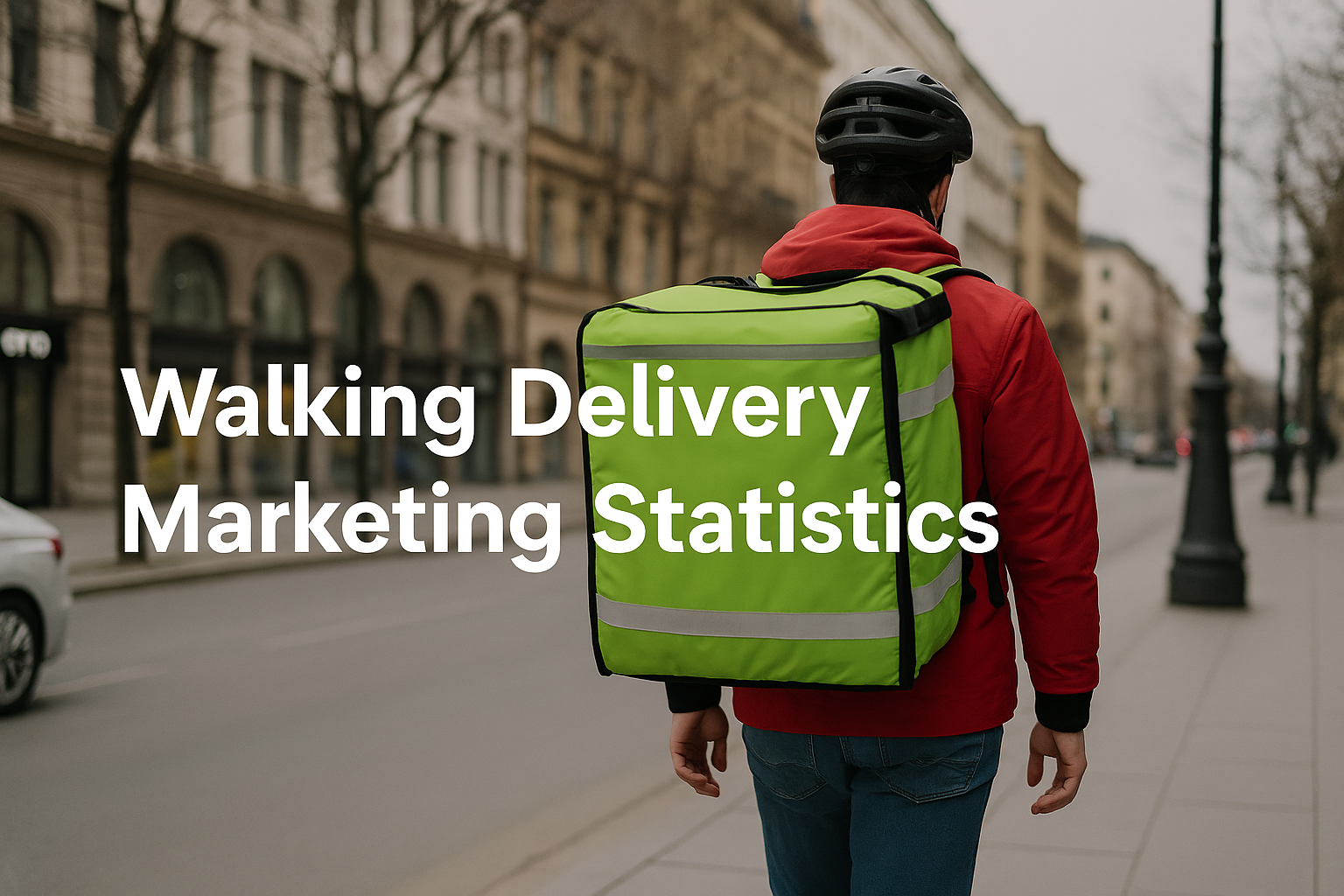 Walking Delivery Marketing Statistics