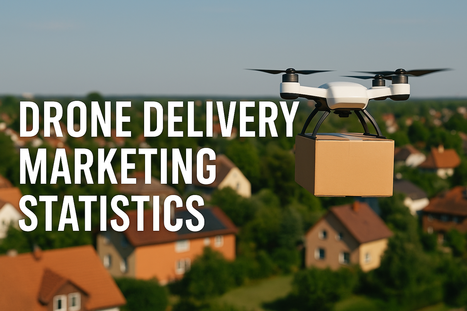 Drone Delivery Marketing Statistics