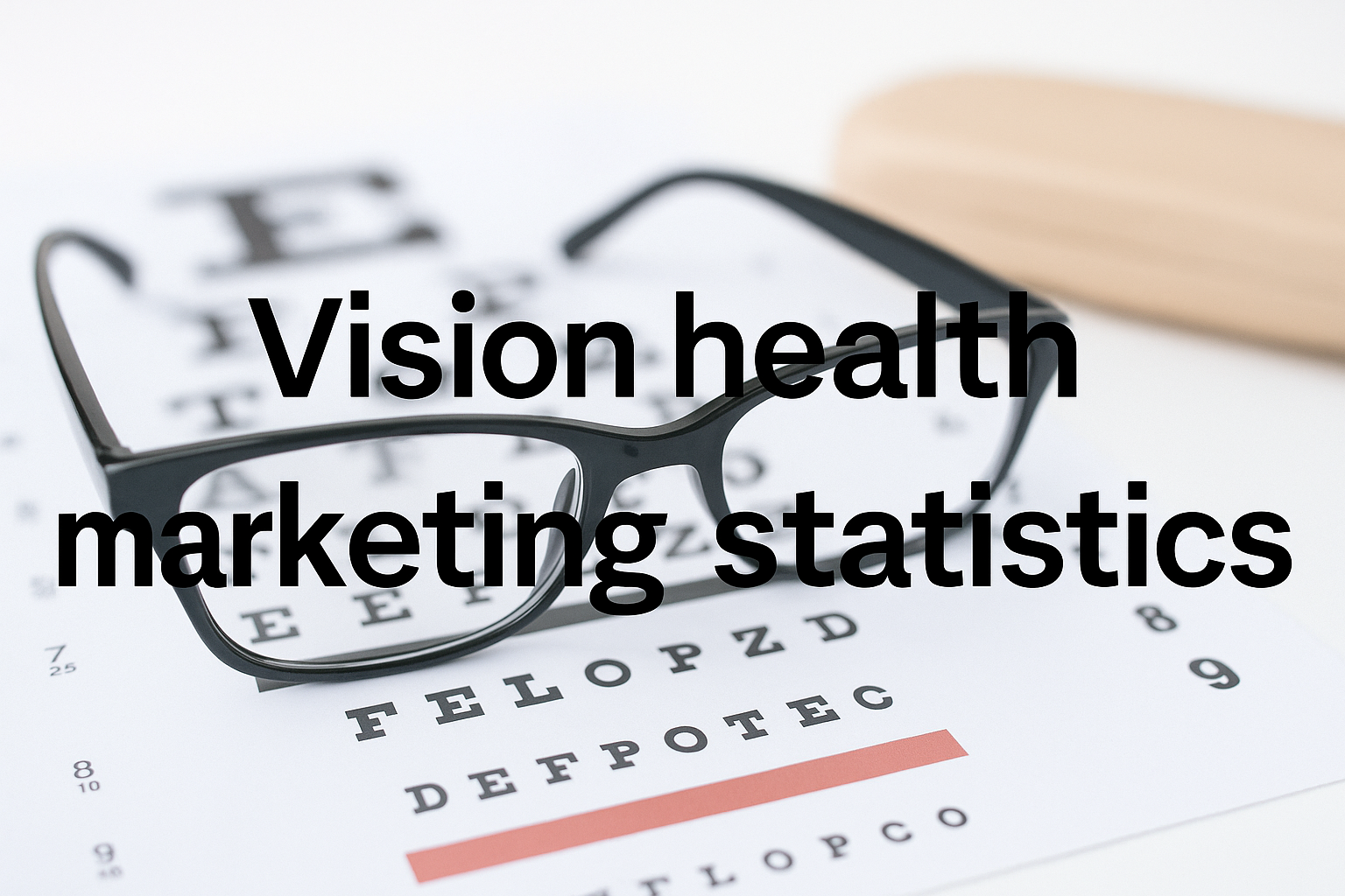 Vision Health Marketing Statistics