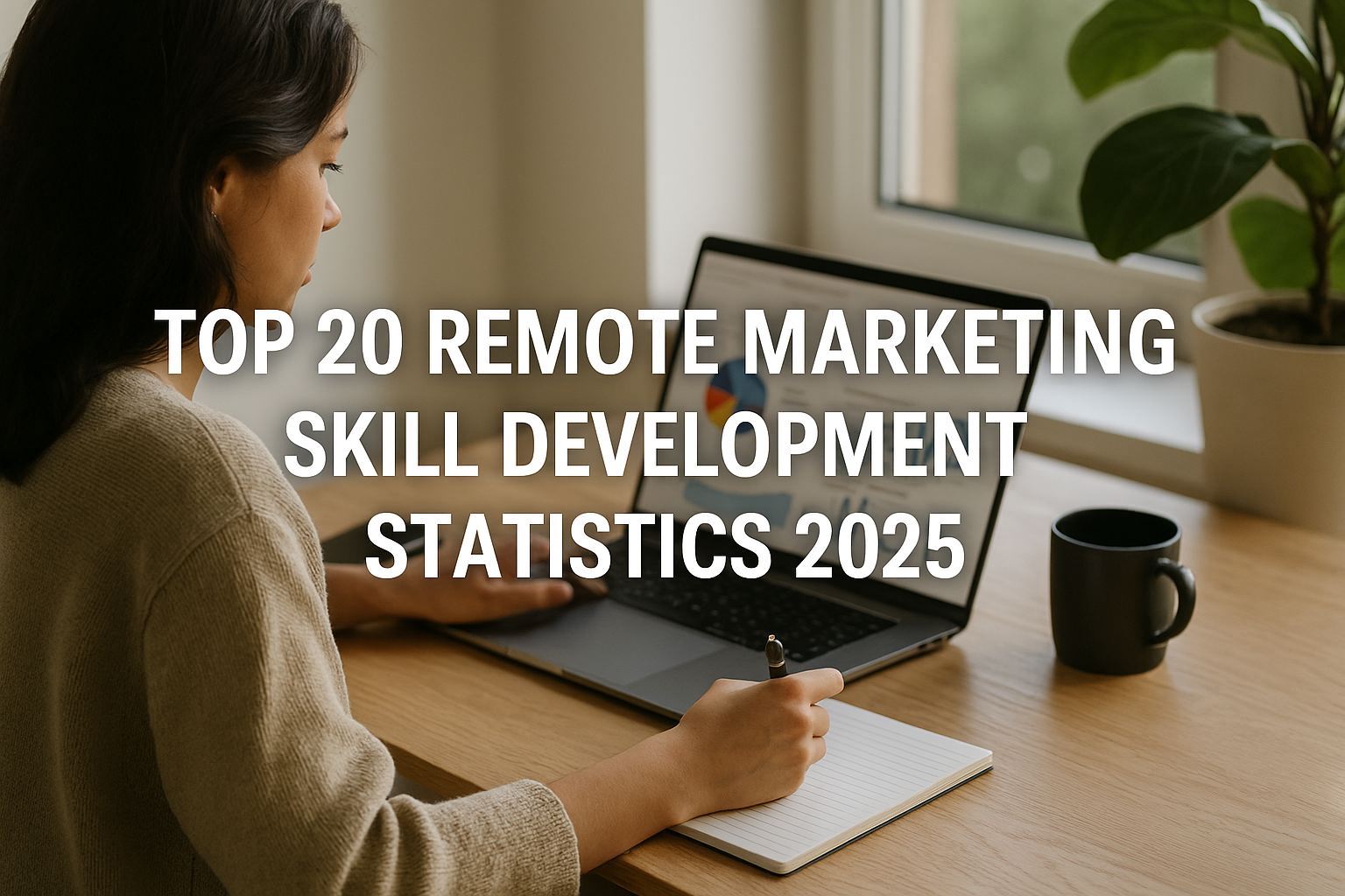 Remote marketing skill development statistics