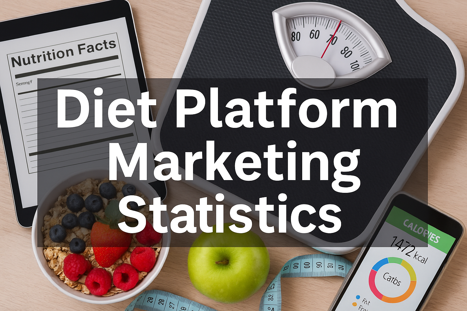 Diet Platform Marketing Statistics