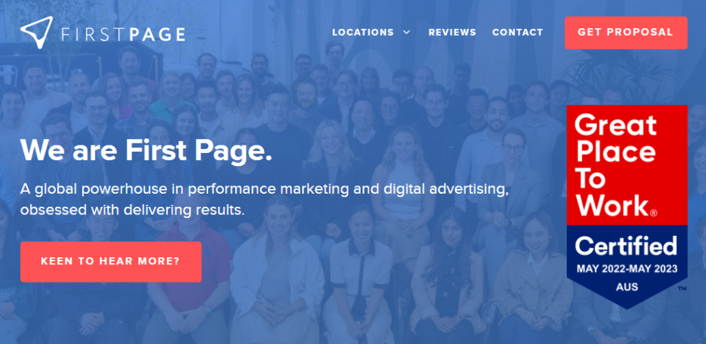 FIRSTPAGE 1 Best BigCommerce SEO optimization services