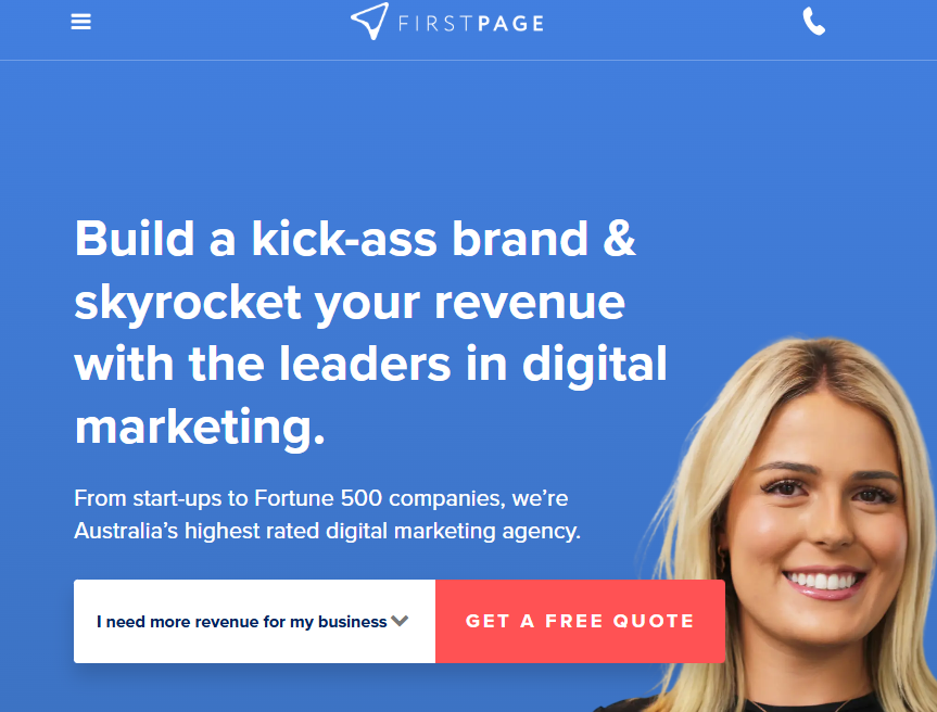 FIRSTPAGE 2 PERFORMANCE-BASED SEO SERVICES