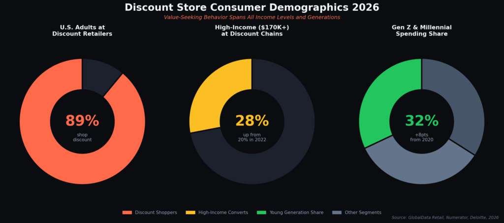 Discount store marketing statistics