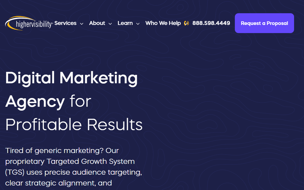 HIGHER VISIBILITY 1 TOP FRANCHISE SEO OPTIMIZATION SERVICES
