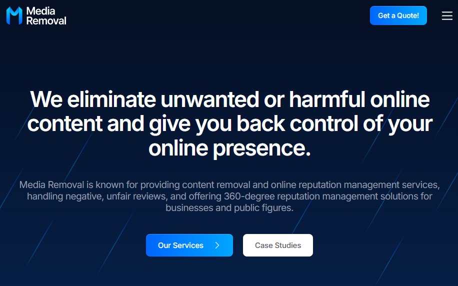 MEDIA REMOVAL TOP KNOWLEDGE PANEL OPTIMIZATION AGENCIES
