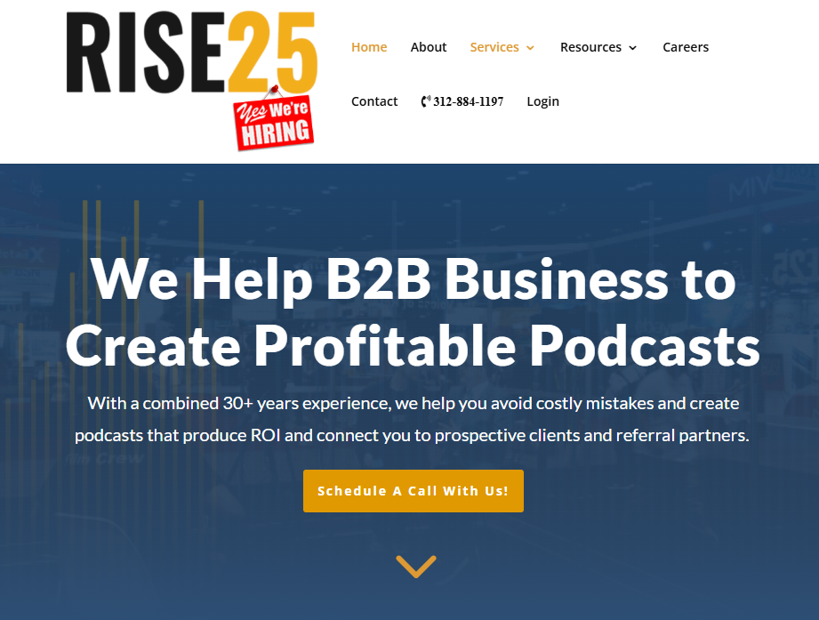 RISE 25 Top Podcast SEO services