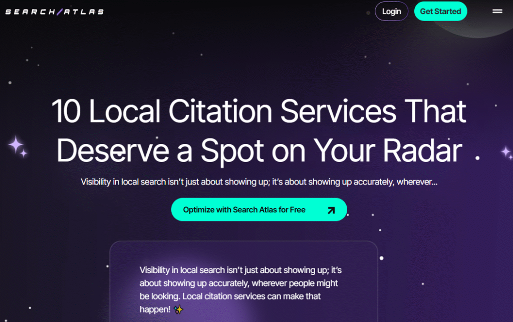 SEARCH ATLAS TOP LOCAL CITATION BUILDING SERVICES