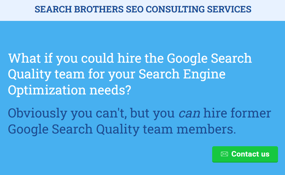 SEARCH BROTHERS TOP PENALTY RECOVERY SEO SPECIALISTS