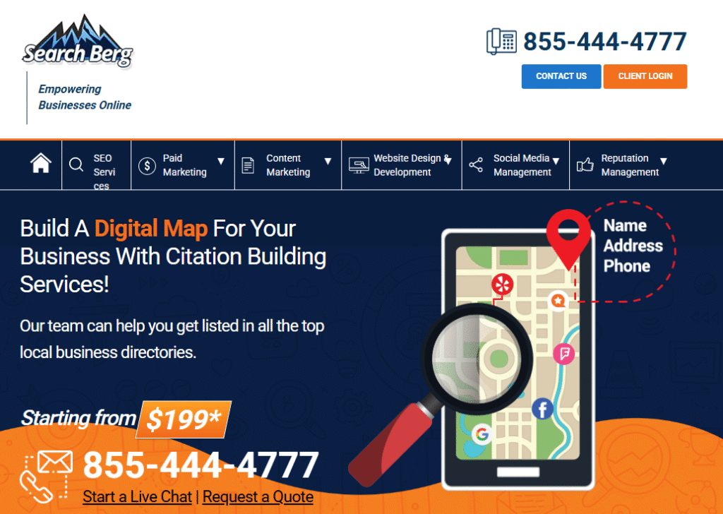 SEARCHBERG TOP LOCAL CITATION BUILDING SERVICES