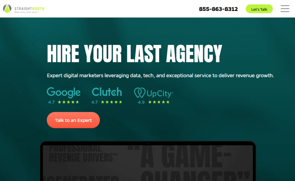 STRAIGHTNORTH BEST MARKET SHARE SEO AGENCIES