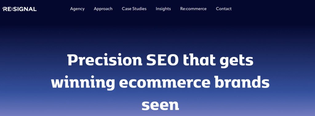 Enterprise SEO companies for investment firms