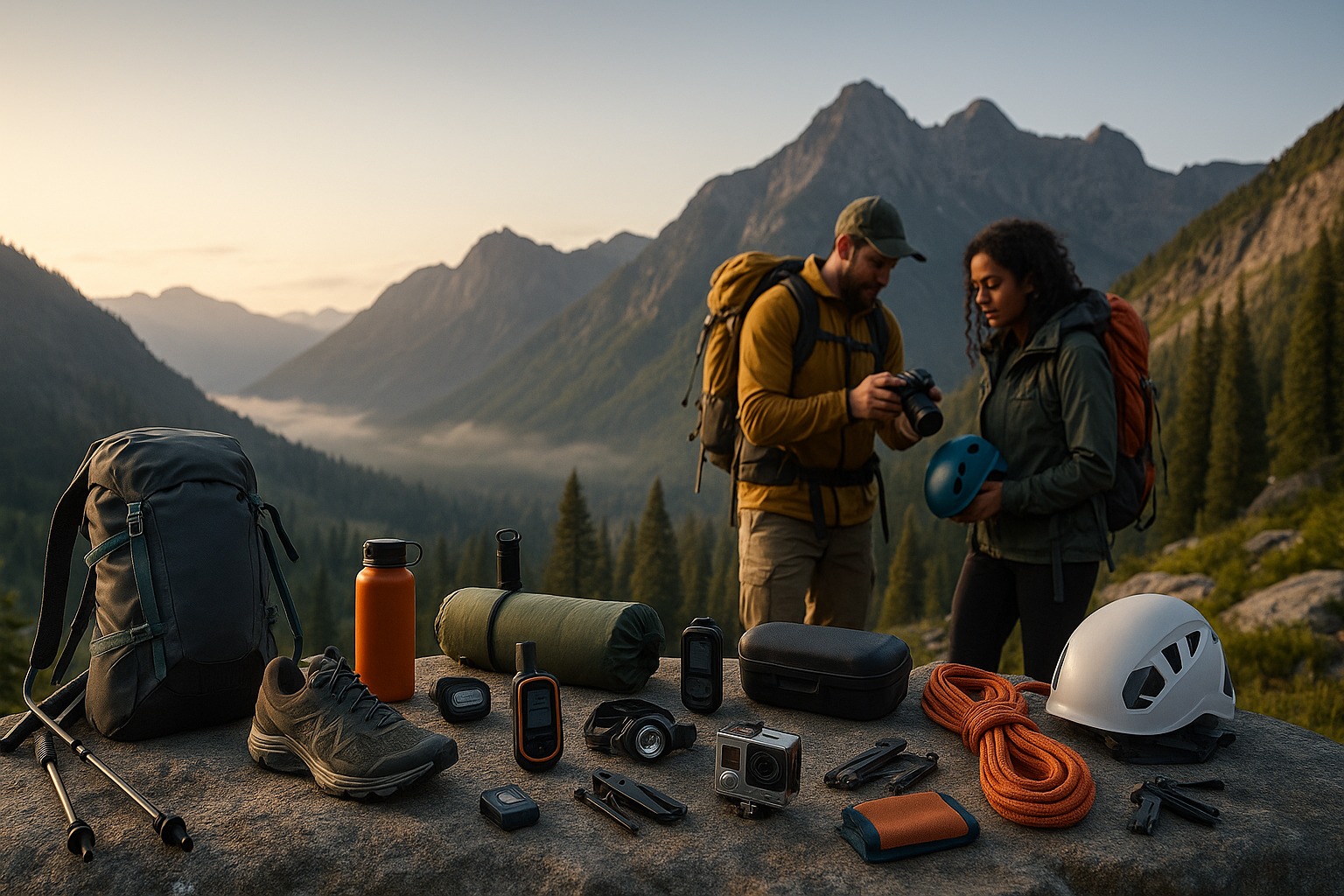 adventure influencers with gear recommendations