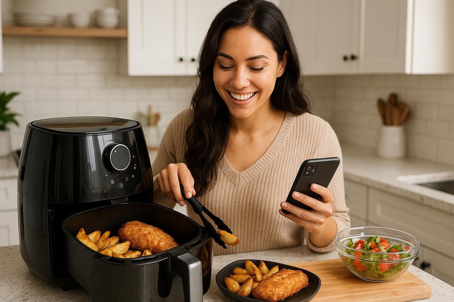 cooking influencers with air fryer recipes