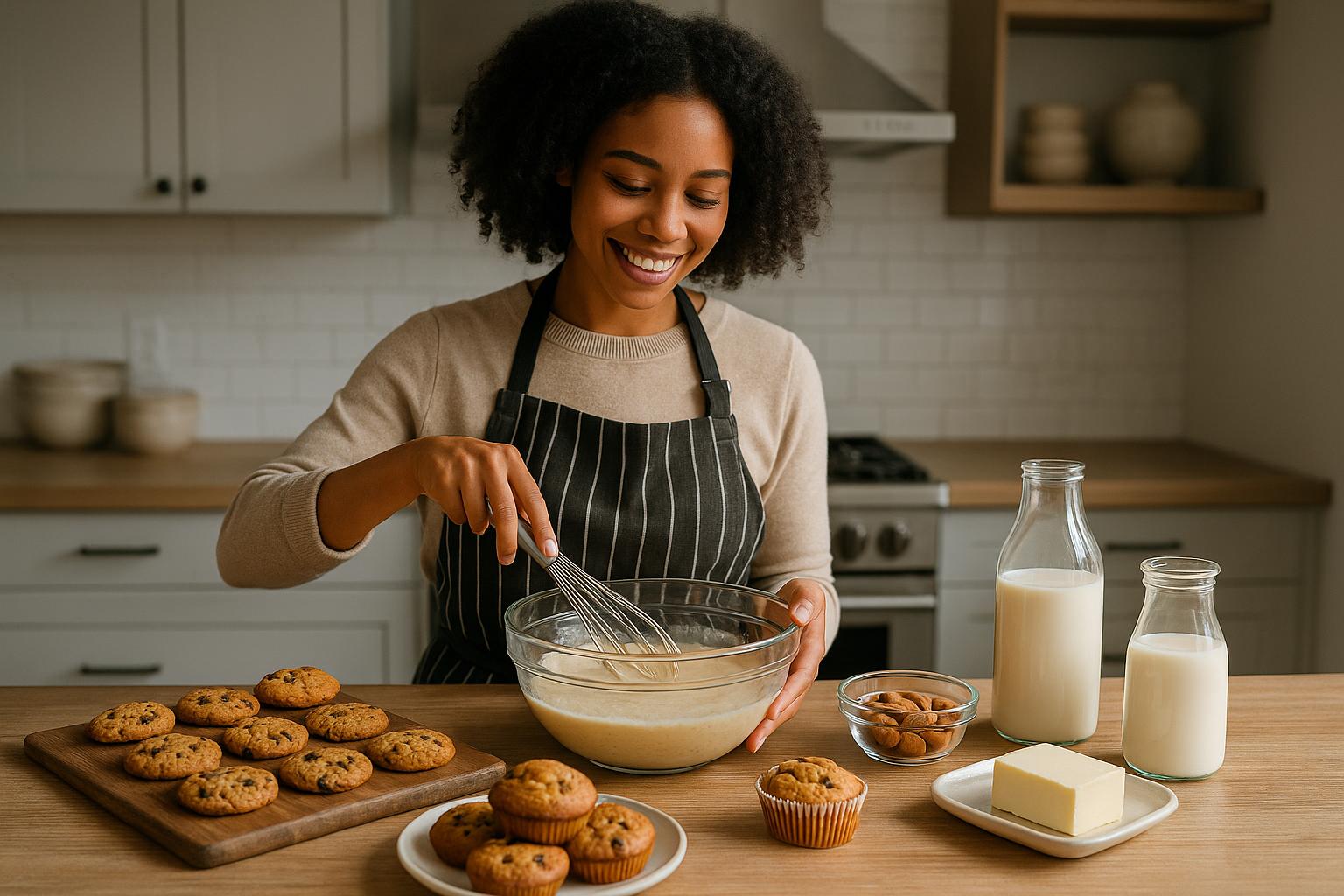 baking influencers with dairy-free alternatives