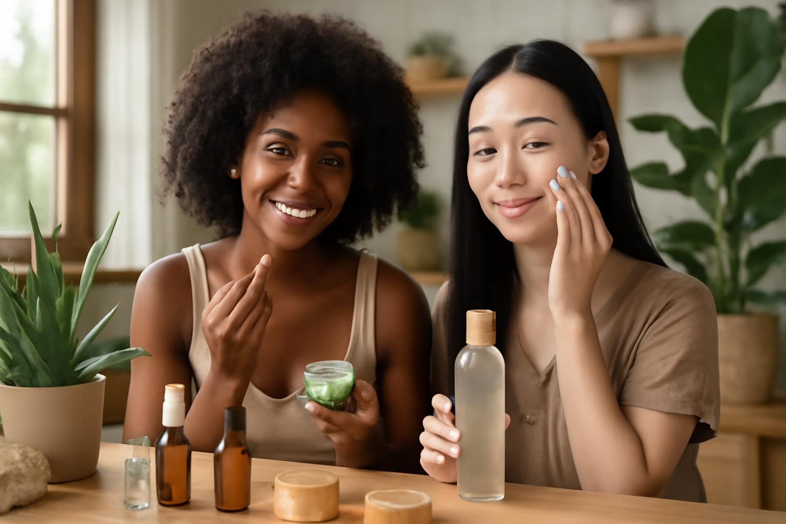 beauty influencers with sustainable routines