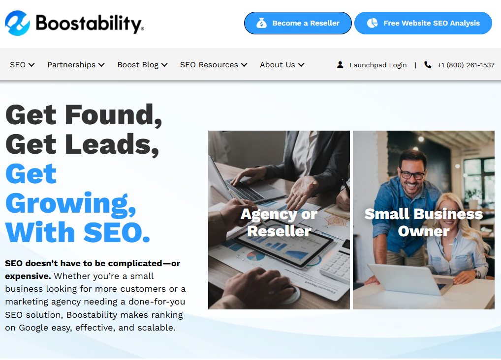 boostability BEST SEO AGENCIES FOR AGENCIES