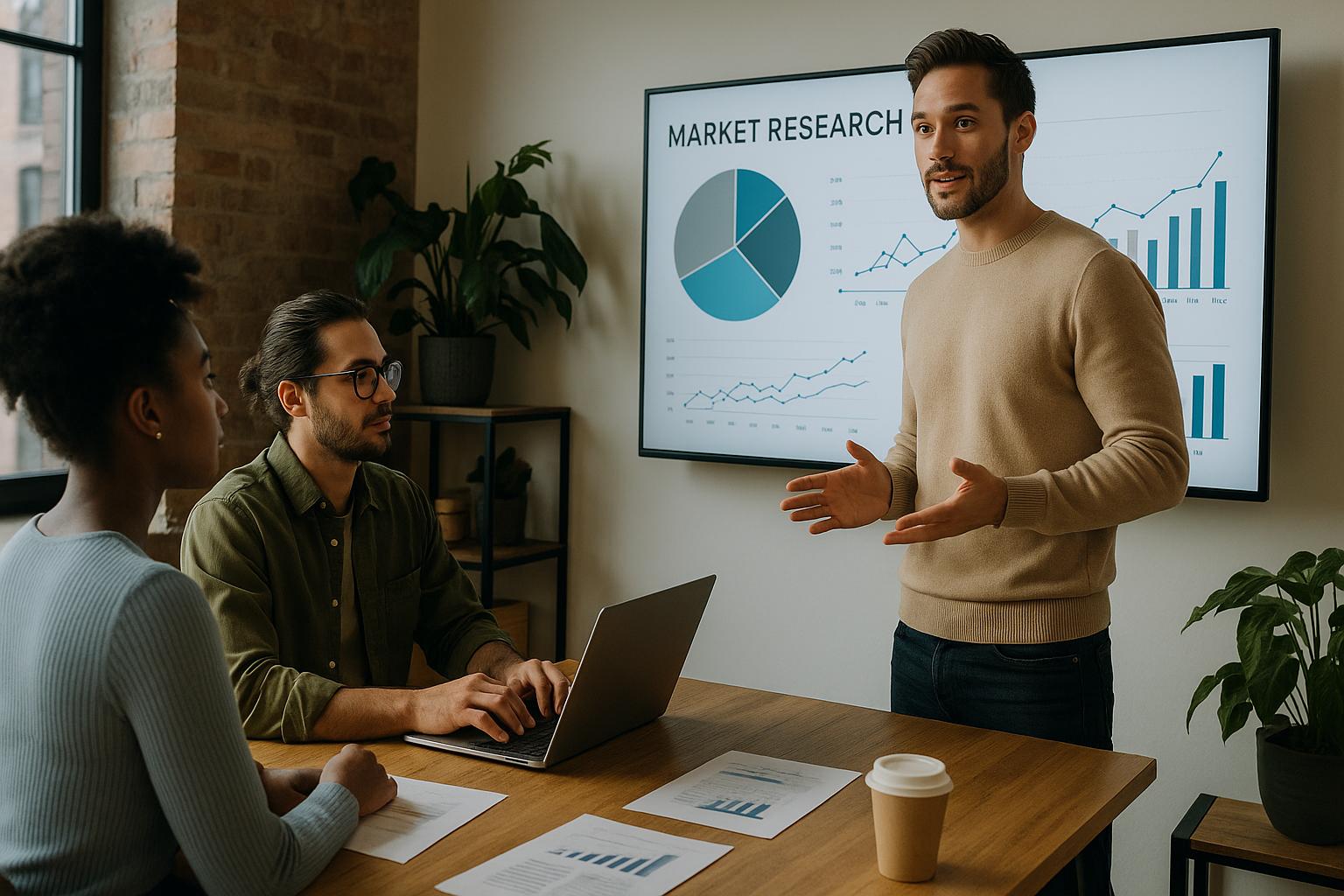entrepreneur influencers teaching market research