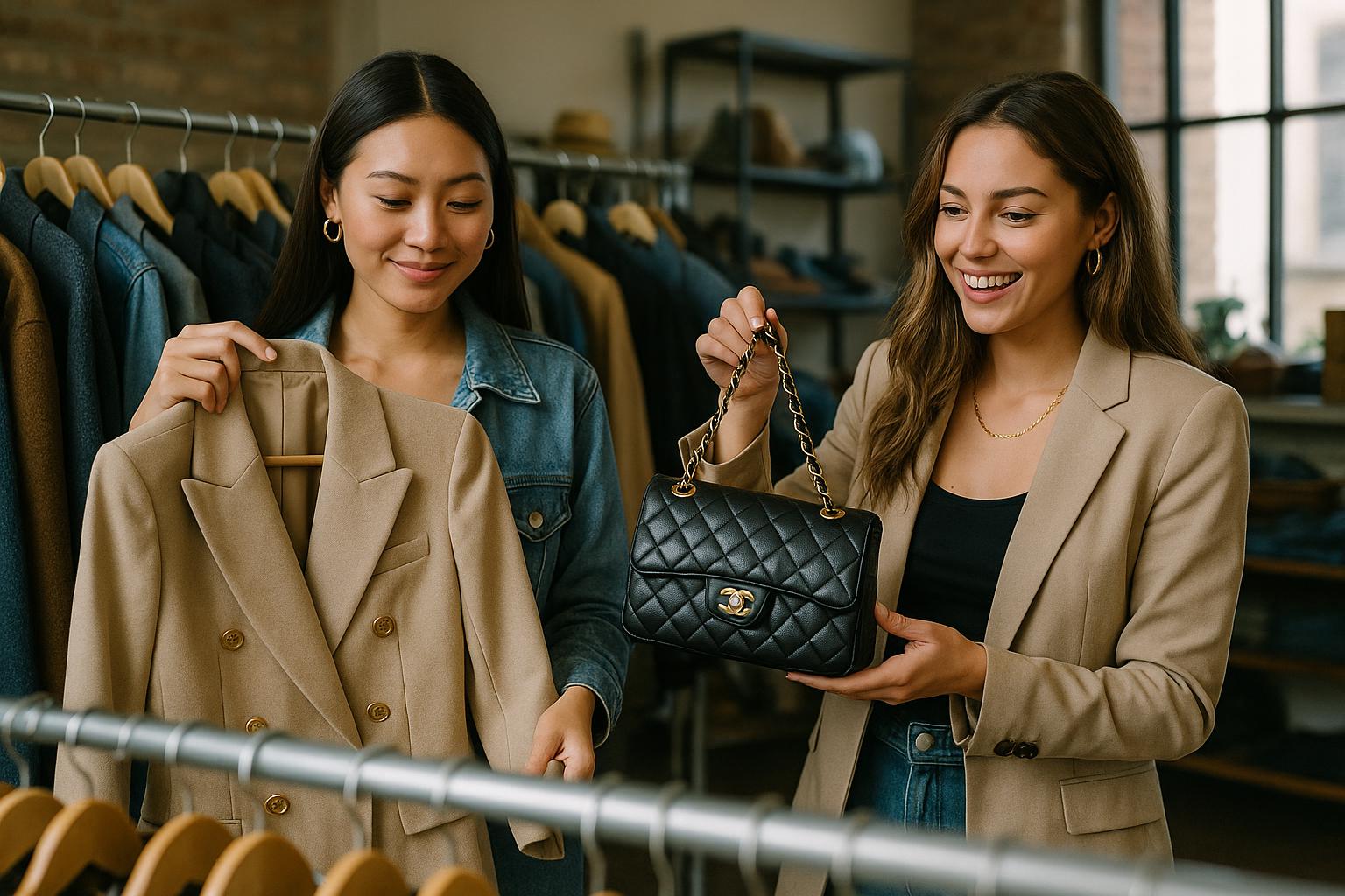 fashion influencers thrifting designer dupes