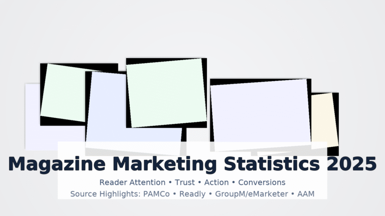 TOP 20 MAGAZINE MARKETING STATISTICS 2025 | Amra And Elma LLC